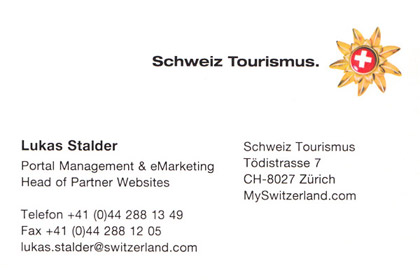 Schweiz Tourismus